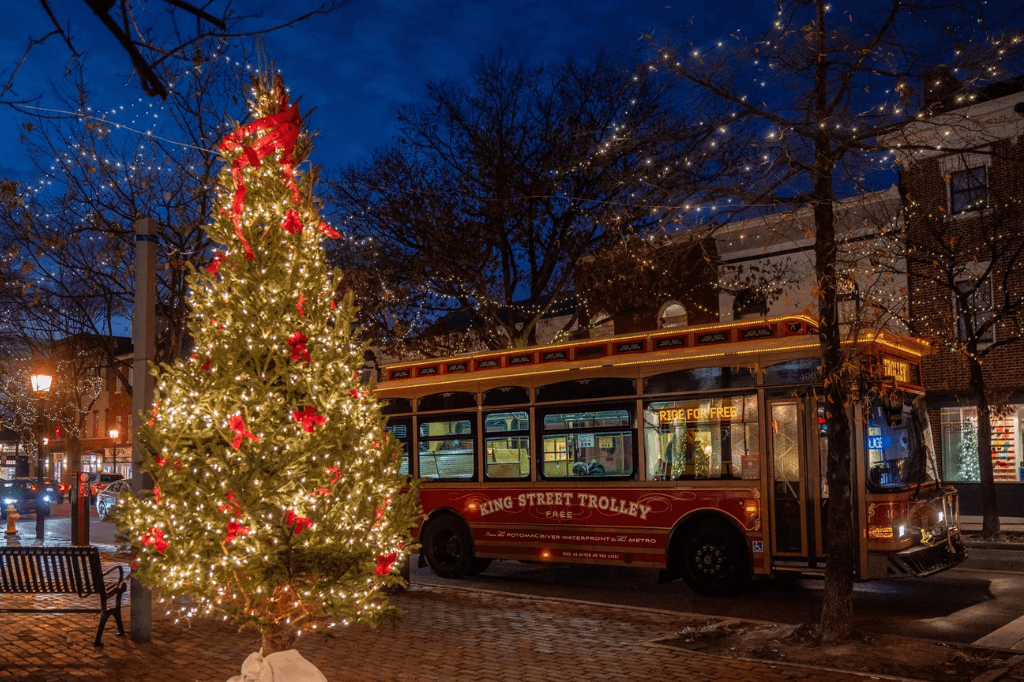 limo for Christmas light tour